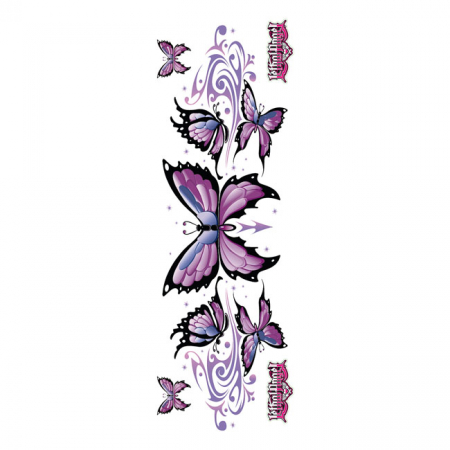 LT TRIBAL BUTTERFLY LARGE DECAL