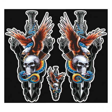 LT SKULL EAGLE DAGGER DECAL