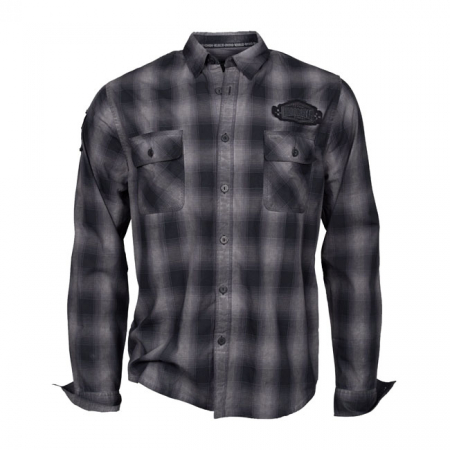 LT DEATH ROW ENGINE WORKS PLAID SHIRT