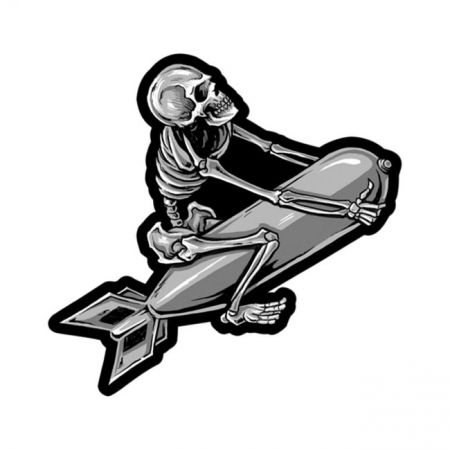 LT SKELETON BOMBER PATCH