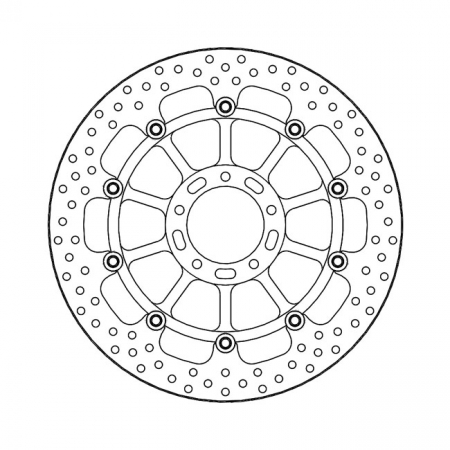 MOTO-MASTER HALO SERIES FLOATING BRAKE ROTOR