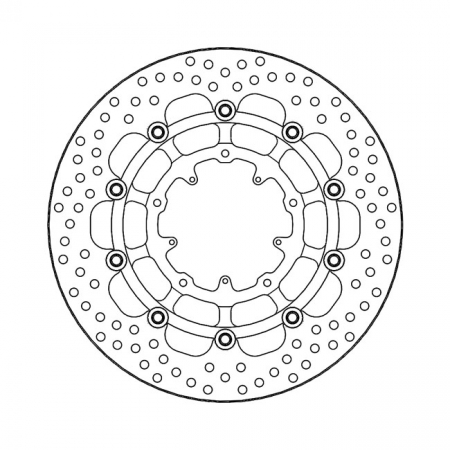 MOTO-MASTER HALO SERIES FLOATING BRAKE ROTOR