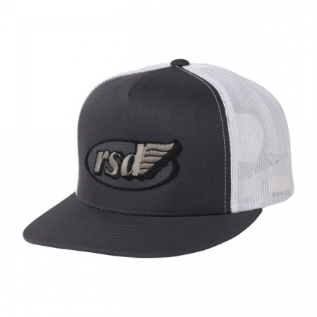 RSD CAFE WING TRUCKER CAP CHARCOAL/WHITE