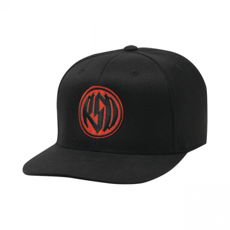 RSD FLATBILL CAP IDENTITY BLACK/RED