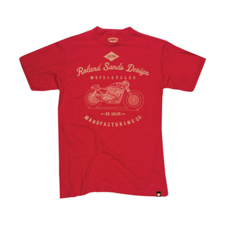 RSD T-SHIRT MFG RED