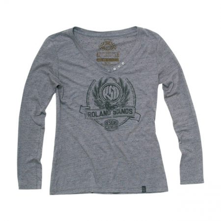 RSD T-SHIRT CREST HEATHER GREY