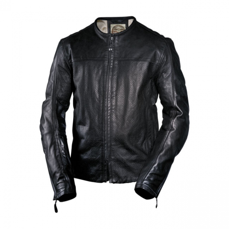 RSD LEATHER JACKET BARFLY PERFORATED