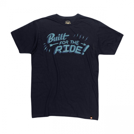 RSD T-SHIRT BUILT FOR RIDE BLACK