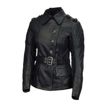 RSD LEATHER JACKET OXFORD BLACK