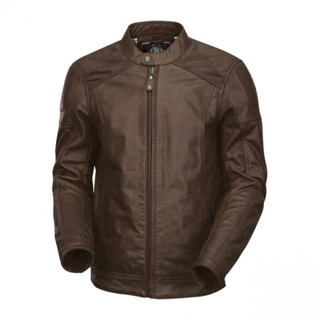 RSD LEATHER JACKET CARSON BROWN