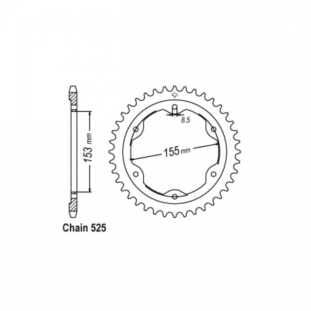 JT REAR SPROCKET 893.38