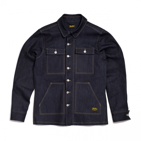 BSMC RESISTANT OVERSHIRT INDIGO DENIM