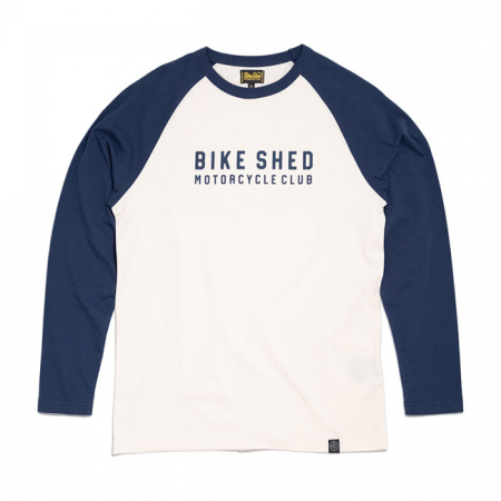 BSMC BRICK BASEBALL LONGSLEEVE NAVY/WHITE