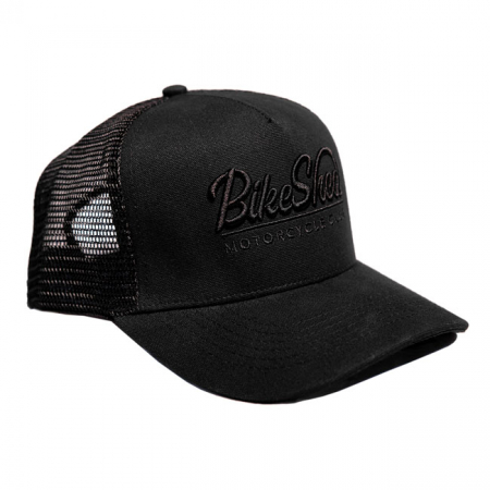 BSMC SCRIPT CAP BLACK