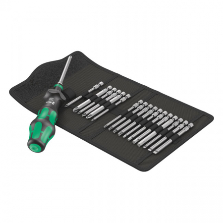 WERA, KRAFTFORM KOMPAKT TURBO 1. 19-PC BIT SET