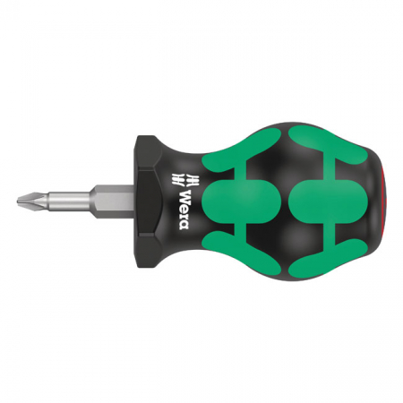 WERA STUBBY SCREWDRIVER FOR PHILLIPS SCREWS PH1 SERIES 350