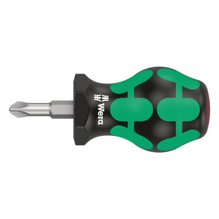 WERA STUBBY SCREWDRIVER FOR PHILLIPS SCREWS PH2 SERIES 350