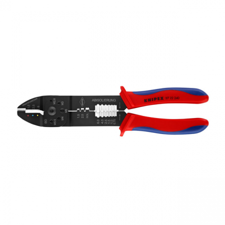 KNIPEX, CRIMPING PLIERS. 240MM LONG, 300 GRAM