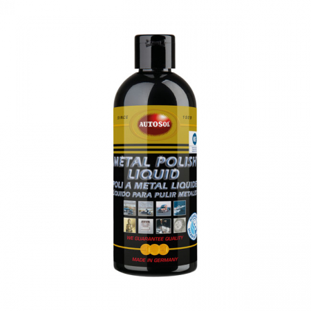 AUTOSOL, METAL POLISH LIQUID. 250CC BOTTLE