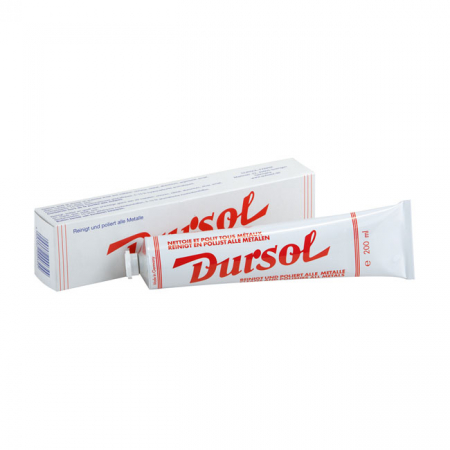 DURSOL, METAL POLISH. 200CC TUBE