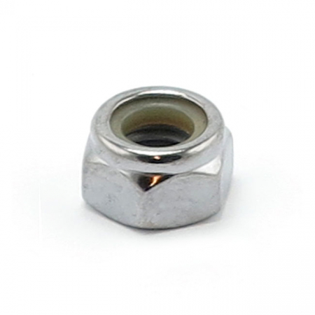 COLONY M8 X 1.25 NYLON INSERT LOCK NUTS. CHROME