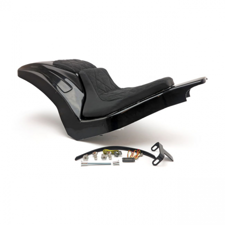 CULT-WERK, SOFTAIL WIDE FENDER KIT 'RACING'. 2-UP SEAT