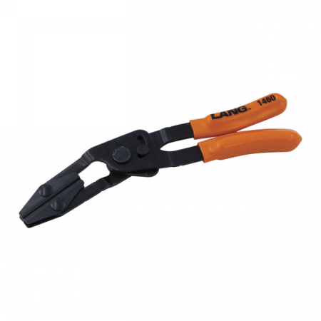 LANG TOOLS, ANGLED HOSE PINCH-OFF PLIERS. SMALL