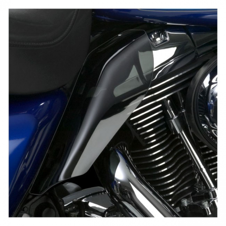 NATIONAL CYCLE, HEAT DEFLECTOR SET L&R. DARK TINTED