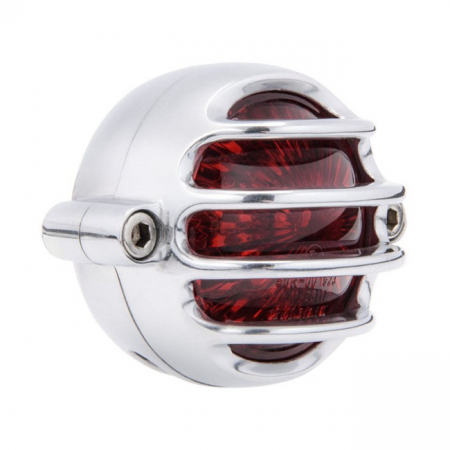 MOTONE, LECTER LED TAILLIGHT. POLISHED, NO BRACKET. ECE