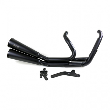 KODLIN, UPSWEPT PERFORMANCE EXHAUST, BLACK. ABE APPR.