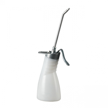 PRESSOL WORKSHOP OILER, WHITE WITH SPOUT. 200 ML