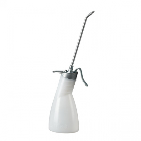 PRESSOL WORKSHOP OILER, WHITE WITH SPOUT. 500 ML