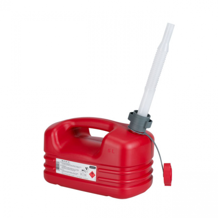 PRESSOL, HDPE FUEL CAN. RED, 5 LITER