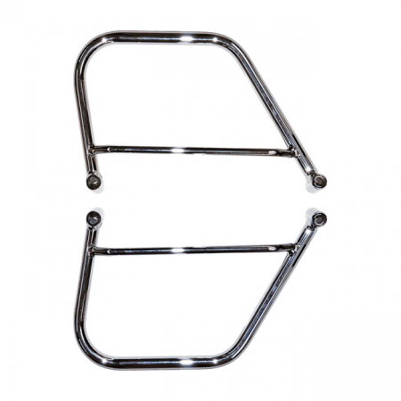 LONGRIDE SADDLEBAG HOLDER, CHROME