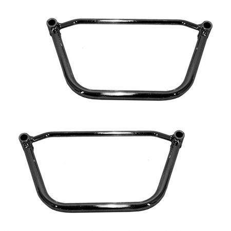 LONGRIDE SADDLEBAG HOLDER, CHROME