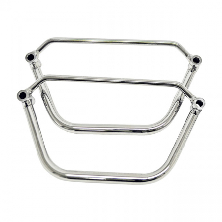 LONGRIDE SADDLEBAG HOLDER, CHROME