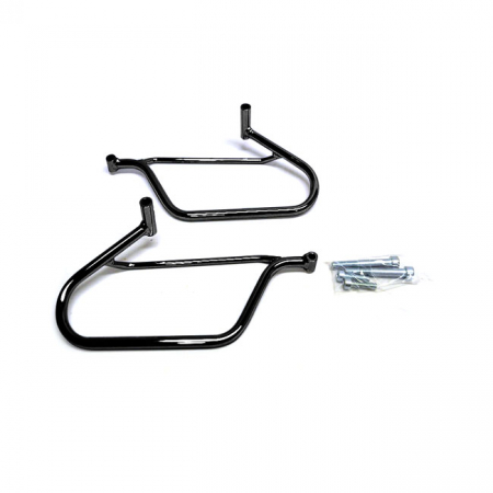 LONGRIDE SADDLEBAG HOLDER, CHROME