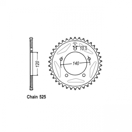 JT REAR SPROCKET 1792.48