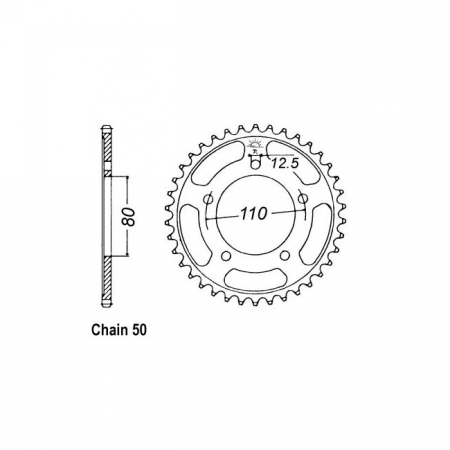 JT REAR SPROCKET 2010.48