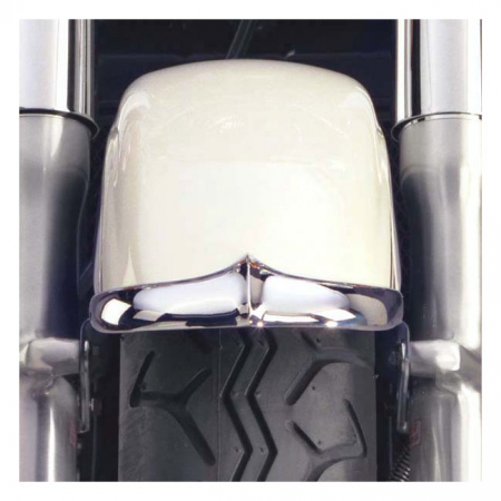 NC CAST FRONT FENDER TIP CHROME