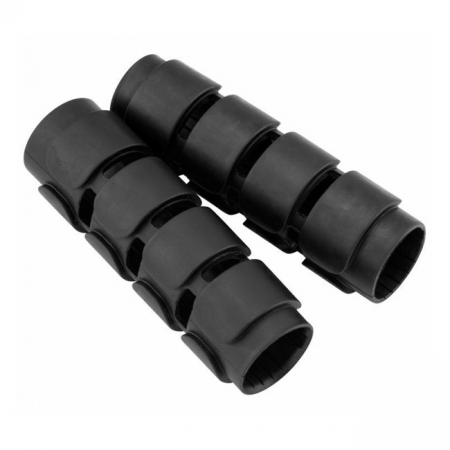 KURYAKYN REPLACEMENT RUBBERS FOR ISO-GRIPS BLACK