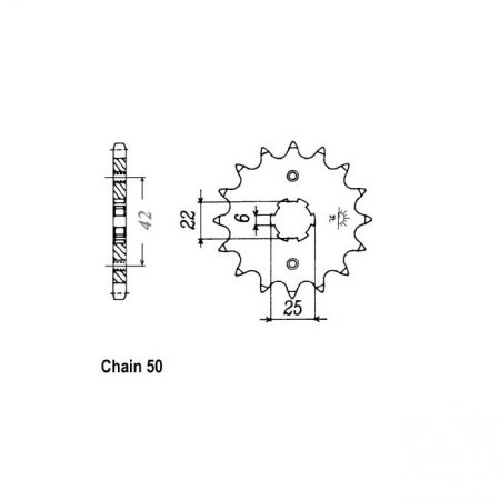 JT FRONT SPROCKET 278.16