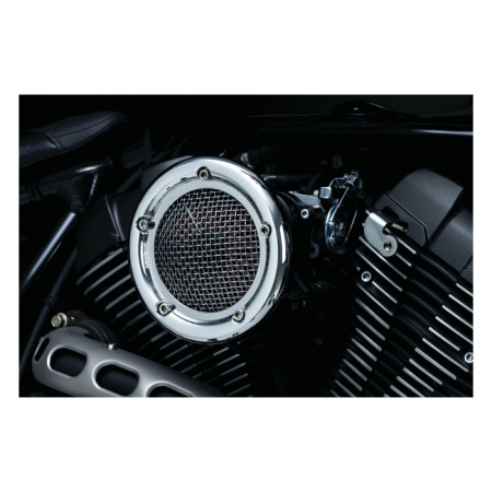 CRUSHER AIR CLEANER VELOCIRAPTOR CHROME