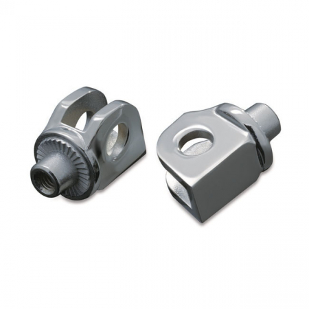 KURYAKYN, FOOTPEG ADAPTER SPLINED CHROME