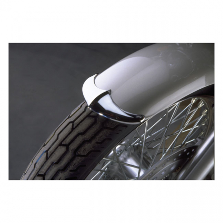 NC CAST FRONT FENDER TIP CHROME