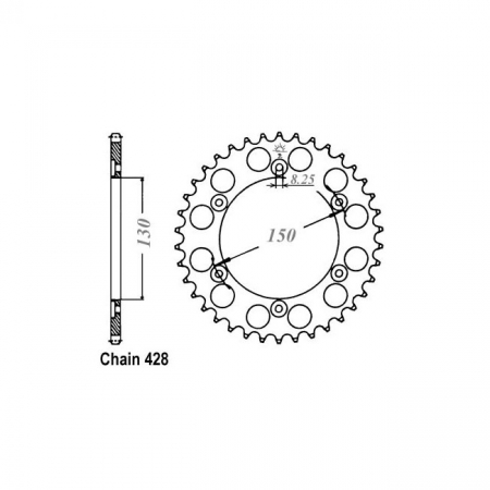 JT REAR SPROCKET 1244.51