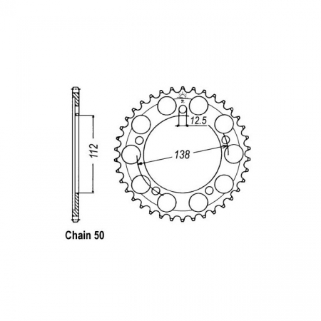 JT REAR SPROCKET 302.42