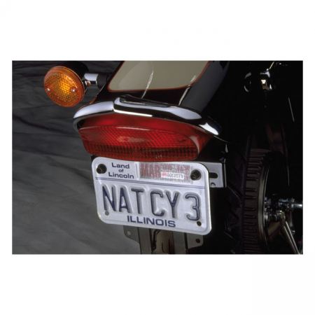 NC CAST REAR FENDER TIP CHROME