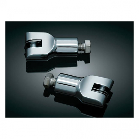 KURYAKYN EXTENDED PEG MOUNT CLEVIS CHROME