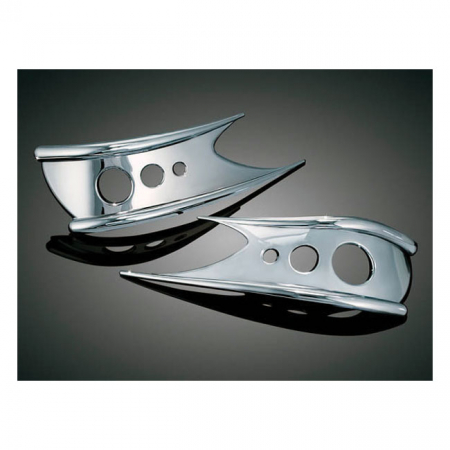 KURYAKYN FAIRING EXIT VENT ACCENTS CHROME